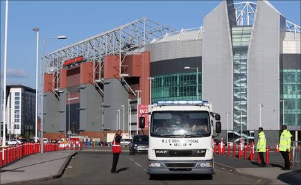 Paquete en Old Trafford, "dispositivo explosivo increíblemente realista"