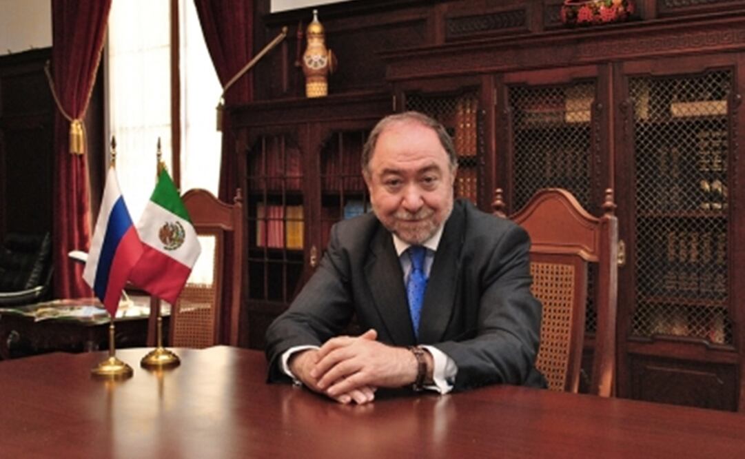 El embajador de Rusia en México Edward Malayán se despide de nuestro país. (Foto: Especial)