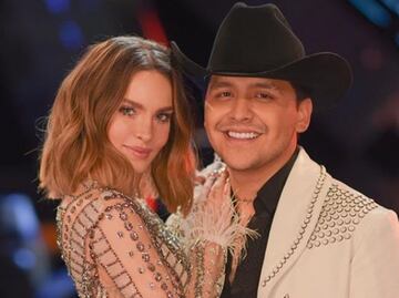 Belinda presume el nuevo tatuaje que Nodal se hizo en su honor