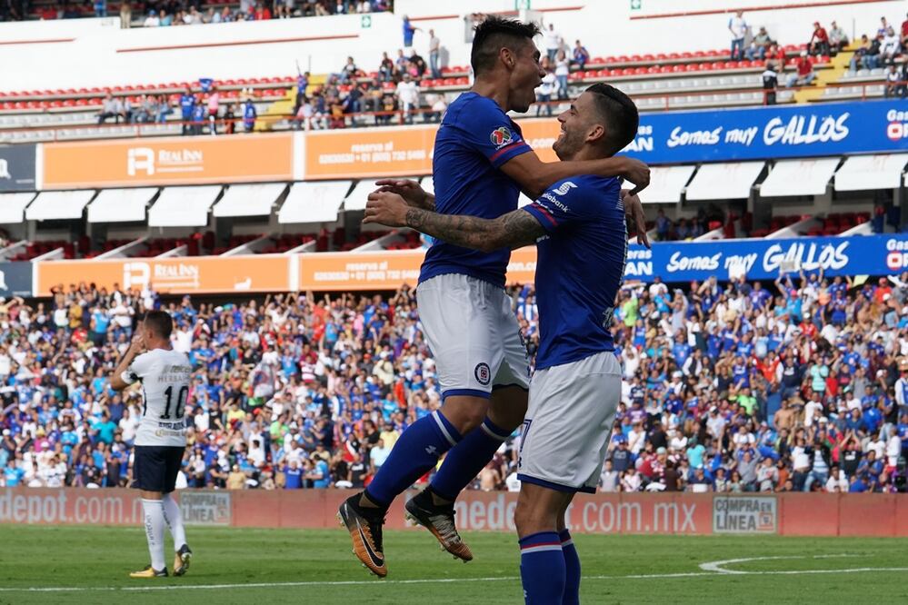 Foto: Imago7 / Cruz Azul se recompuso y goleó a Pumas en Querétaro