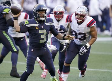 Russell Wilson, la figura de los Seahawks en el triunfo ante los Patriots