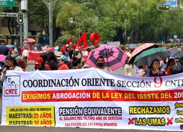 Gobierno de Sheinbaum pide a la CNTE priorizar el bien común; SEP acusa que 2 millones de alumnos no tienen clases