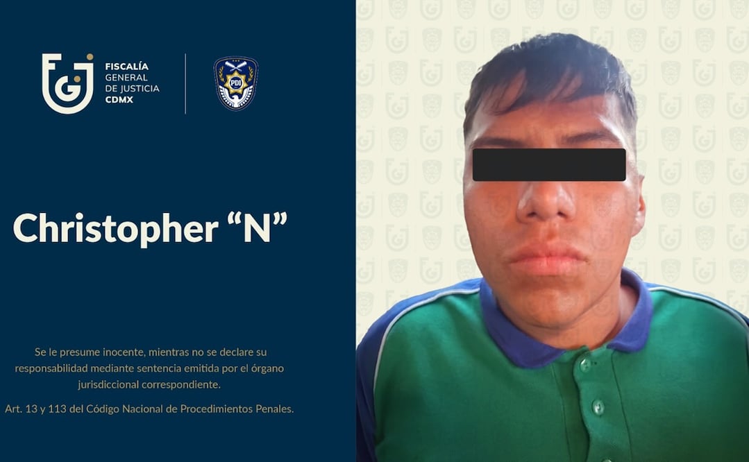 Foto: Fiscalía General de Justicia de la Ciudad de México