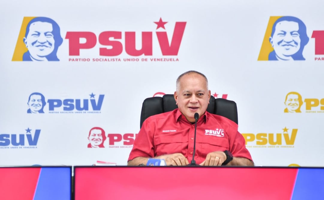 Diosdado Cabello, secretario general del Partido Socialista Unido de Venezuela (PSUV). Foto: Especial