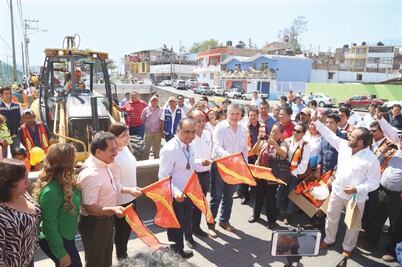Arrancan trabajos del parque Río Huacapa