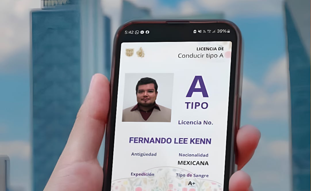 La licencia de conducir digital tiene la misma validez que la versión física. Foto: Secretaría de Movilidad de la CDMX