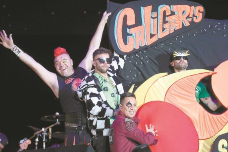 Fans de Caligaris son felices con sus payasadas