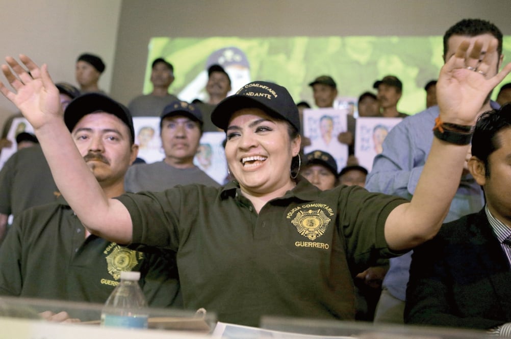Secuestro agravado, homicidio calificado y robo específico son algunas de las causas penales atribuidas a Nestora Salgado. Foto: ARCHIVO EL UNIVERSAL