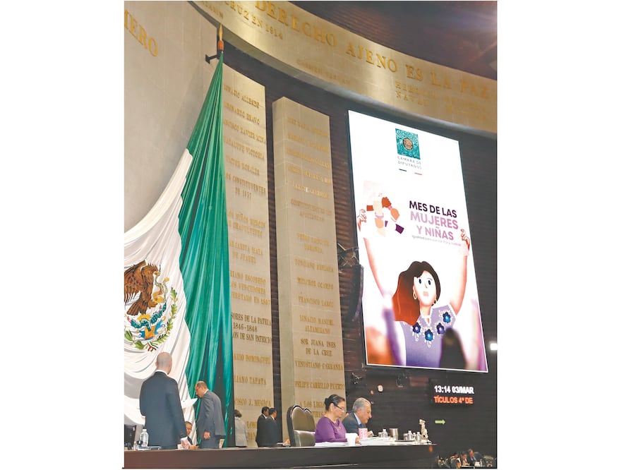 Las mujeres buscan desde el Congreso que haya paridad de género en cargos de elección popular. Foto: Archivo EL UNIVERSAL