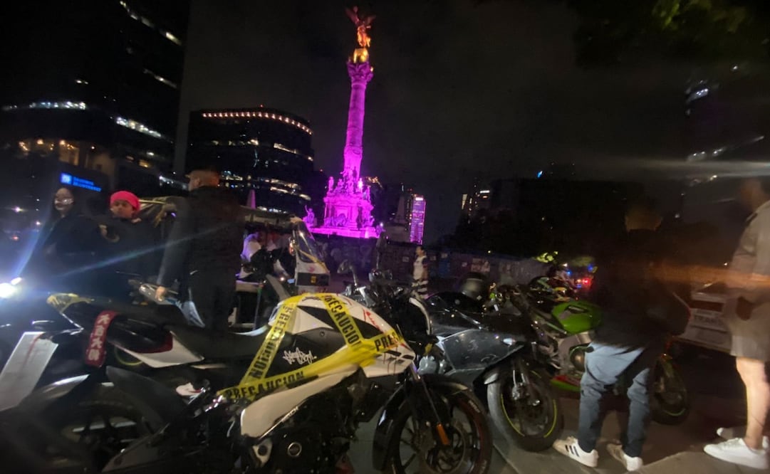 Rodada del terror en la CDMX. Foto: Juan Carlos Williams