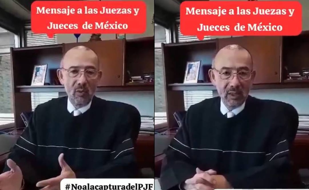 Magistrado Hermens Darío Lara Acuña, presidente de jueces y magistrados de Colombia. Fotos: Capturas de video