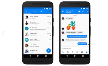 Messenger tiene nueva apariencia