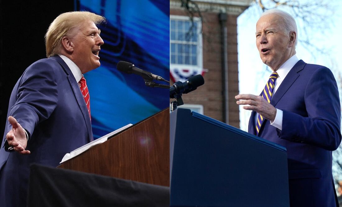 "nadie está por encima de la ley", dice Biden sobre veredicto a Trump. Fotos: AFP/ AP