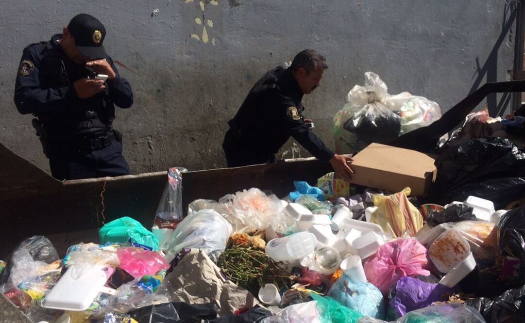 Abandonan a bebé en contenedor de mercado