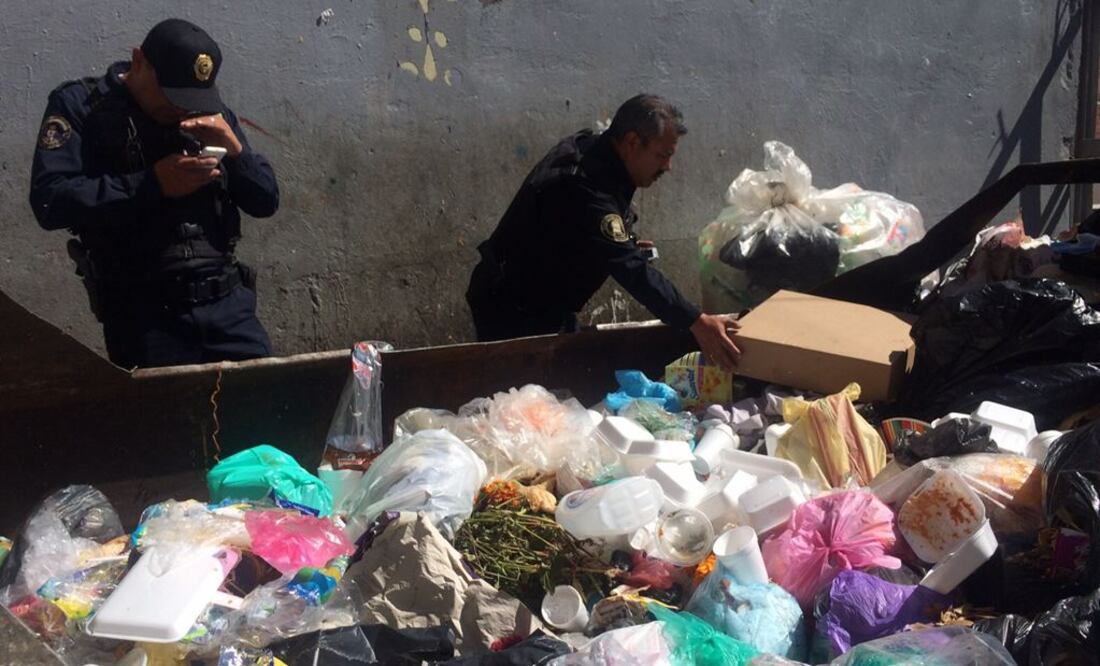 Abandonan a bebé en contenedor de mercado