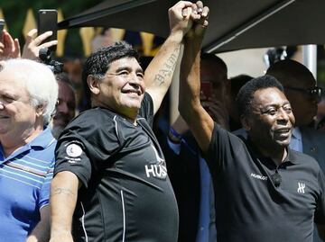 El día que Pelé prometió jugar junto a Maradona en el cielo