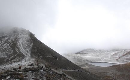 Por caída de granizo, cierran accesos al Nevado de Toluca