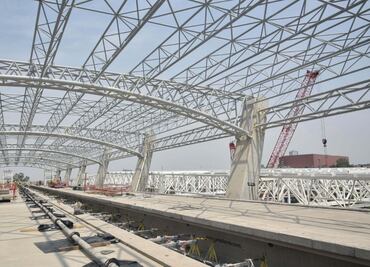 Tren Interurbano México-Toluca alcanza 98% de avance en tramo hacia Observatorio, reporta SICT