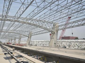 Tren Interurbano México-Toluca alcanza 98% de avance en tramo hacia Observatorio, reporta SICT