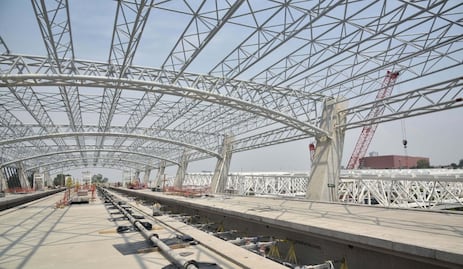 Tren Interurbano México-Toluca alcanza 98% de avance en tramo hacia Observatorio, reporta SICT