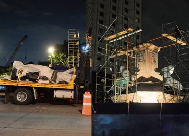 Gobernantes de la CDMX pusieron y quitaron esculturas de el "Che", Fidel y Colón a capricho