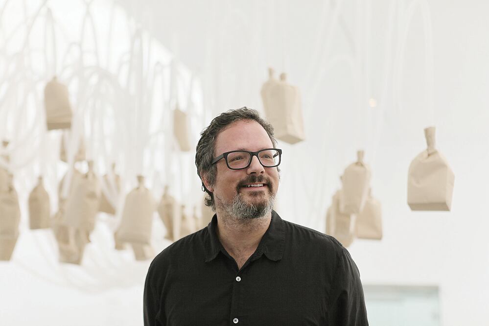 Rafael Lozano-Hemmer inaugurará hoy Pseudomat is mos a las 19 horas (ALEJANDRO ACOSTA. EL UNIVERSAL)