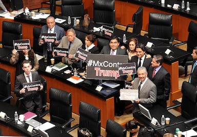 Senado rechaza tratar como urgente estrategia contra Trump