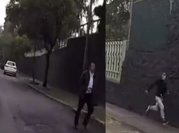 VIDEO. Intentó asaltar a conductor y sale corriendo al ver que su víctima estaba armado