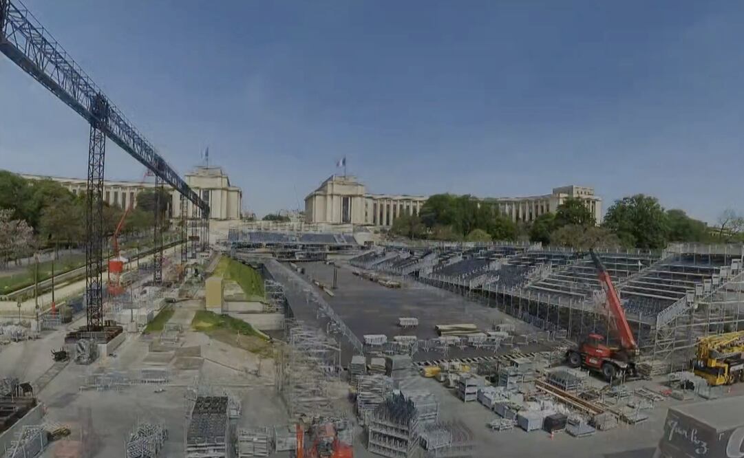 La planeación de la ceremonia de inauguración fue seguida de cerca por el lente del director Manuel Herro. Foto: Captura de pantalla.