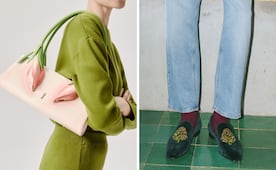 Christian Louboutin imagina un jardín convertido en alta moda