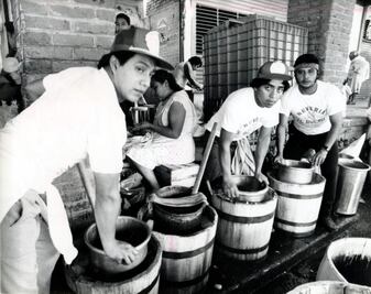 Un oficio que nació en los volcanes