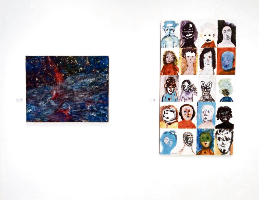 La obra Confinamientos, de Guillermo Arreola refleja sensaciones como miedo y soledad. Foto: Casa de Cultura / Casa Lamm