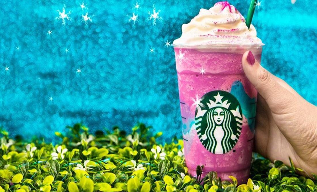 Once alimentos con las mismas calorías que un Unicorn Frappuccino
