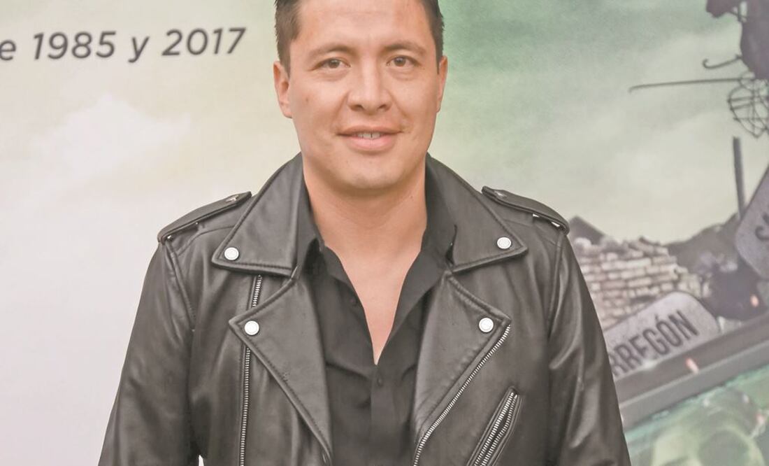 El actor prepara un programa de tv sitcom al lado de Itatí Cantoral. AGUSTIN SALINAS. EL UNIVERSAL