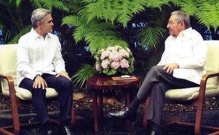 "Cordial encuentro" de Mancera y Castro en Cuba