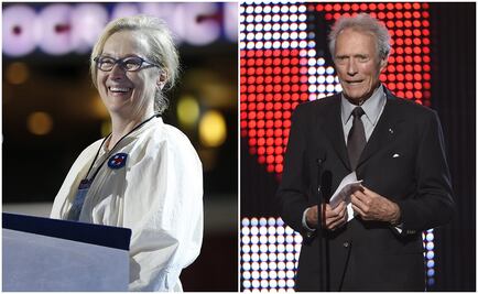 Meryl Streep, "sorprendida" por apoyo de Clint Eastwood a Donald Trump