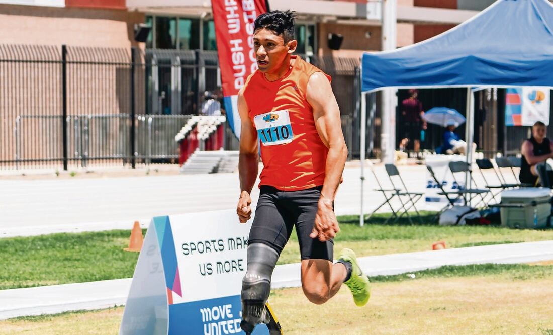 Ulises Palacios iba en su moto cuando fue embestido por el expolicía; en ese entonces entrenaba para participar en las Olimpiadas de Tokio. Foto: Especial