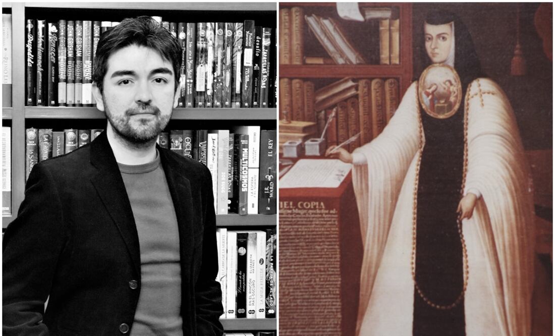 El escritor de novela negra Oscar Muriel prepara un libro donde la protagonista será Sor Juana Inés de la Cruz. Foto: Notimex / Especial
