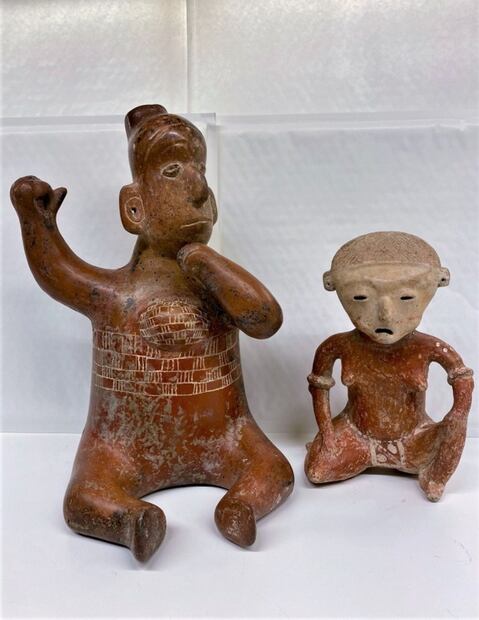 Suecia regresa a México dos piezas precolombinas utilizadas en los años 50 y 60