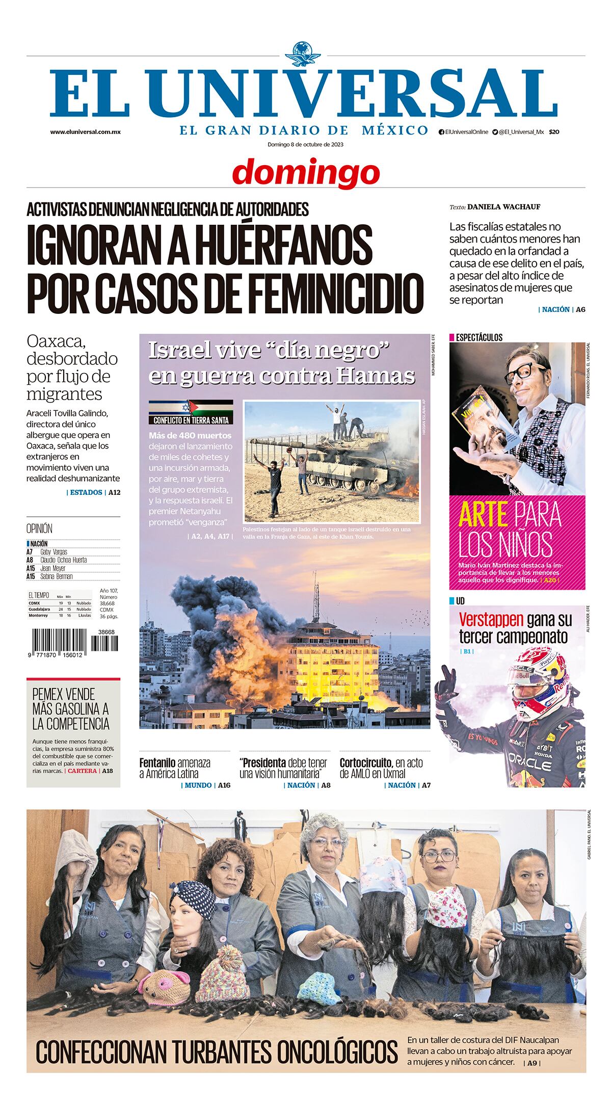 Portada impresa