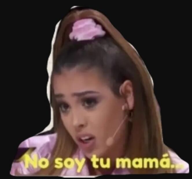 Danna Paola genera stickers y memes