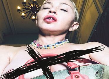 El topless de Madonna no fue tan exitoso como el de Kim