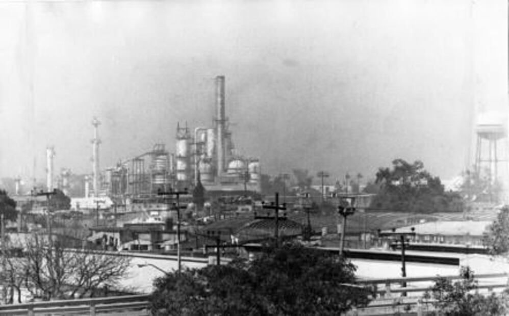 La refinería de la ciudad que se convirtió en parque