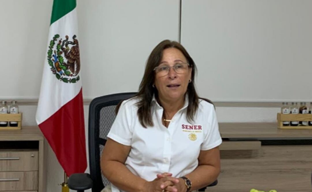 Rocío Nahle, secretaria de Energia. Foto: Twitter @rocionahle