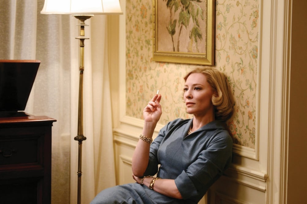 En 'Carol', Blanchett interpreta a una mujer con deseos reprimidos (CORTESÍA)