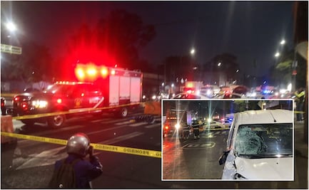 Sujeto de 23 años arrolló a peatón en calles de la alcaldía Iztapalapa; policías lo detienen