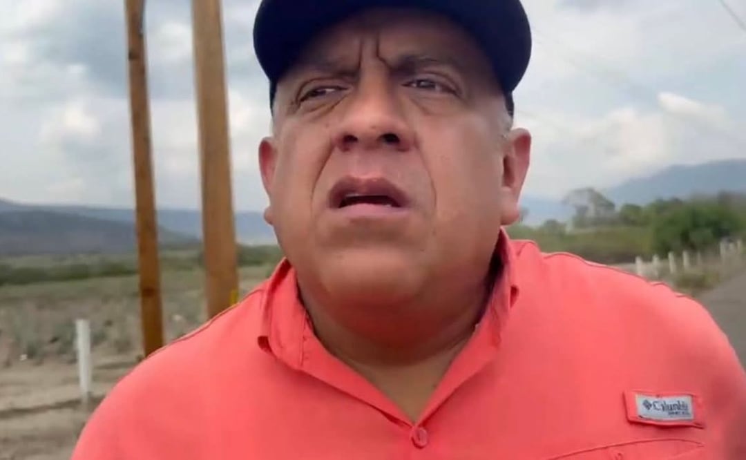 Presidente municipal, Esaú López. Foto: Especial.