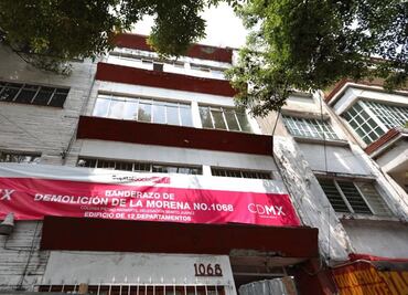 Inician demolición de inmueble en delegación Benito Juárez