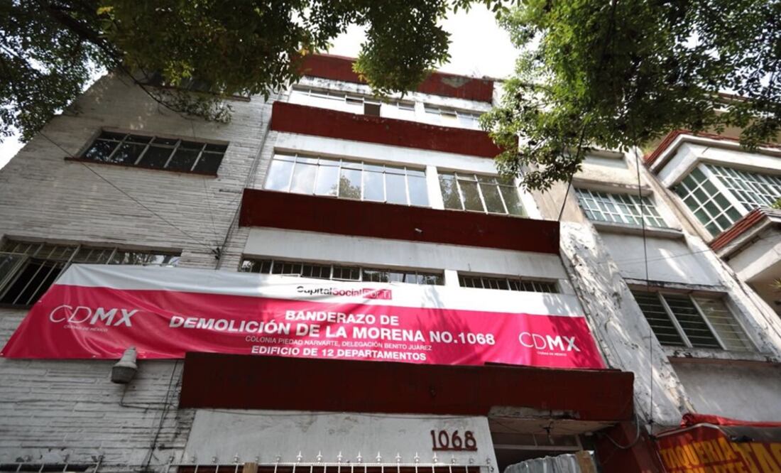 El inmueble resultó dañado por el sismo del 19 de septiembre (Foto: Twitter @ManceraMiguelMX)