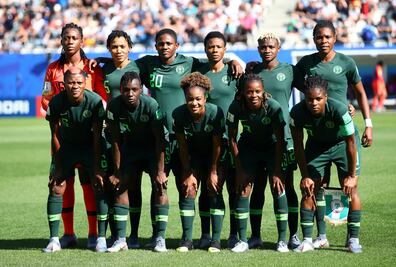 La selección de Nigeria hace un Veracruz